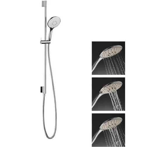 Crosswater Svelte Chrome Premium Shower Kit 5 Crosswater Svelte Chrome Premium Shower Kit - Image 3