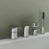 Beo Silk 4 Hole Deck Mounted Chrome Bath Shower Mixer Tap With Kit -Shower Room M700 2022 7 9 11 12 25 695