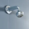 Aqualisa Chrome Turbostream Fixed Powerful Shower Head And Wall Arm