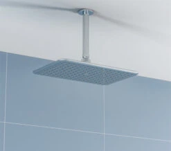 Crosswater Essence 320 X 210mm Rectangular Chrome Shower Head - FH321C