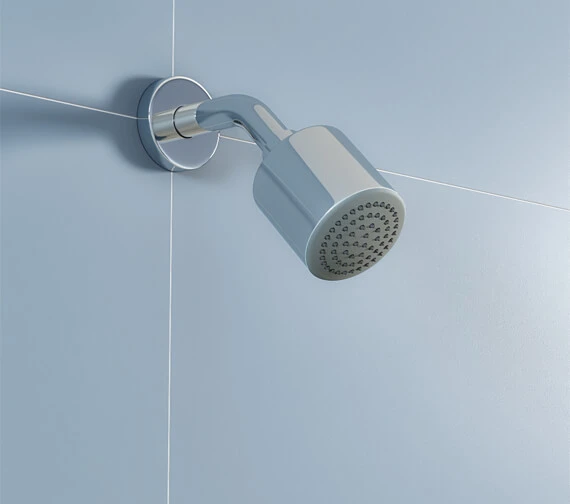 Crosswater Reflex Single Mode Showerhead With Arm 3 Crosswater Reflex Single Mode Showerhead With Arm