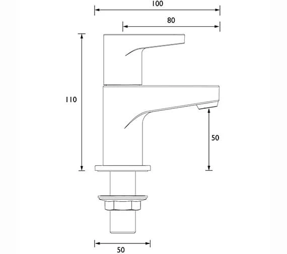 Bristan Quest Chrome Bath Taps 4 Bristan Quest Chrome Bath Taps - Image 2