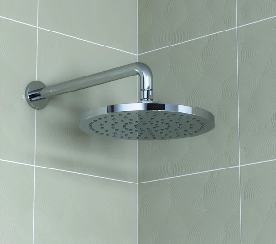 Vado Saturn 254mm Single Function Round Fixed Shower Head 8 Vado Saturn 254mm Single Function Round Fixed Shower Head - Image 6