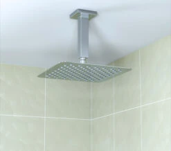 Bristan Square Stainless Steel Slimline Fixed Chrome Shower Head 34 Bristan Square Stainless Steel Slimline Fixed Chrome Shower Head -Shower Room M700 2022 8 2 10 12 48 694