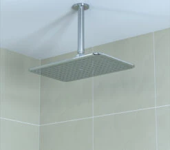Crosswater Essence 320 X 210mm Rectangular Chrome Shower Head - FH321C -Shower Room M700 2022 8 2 10 12 55 312