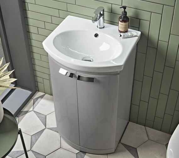 Tavistock Tempo 2 Door Free Standing Unit With Basin 10 Tavistock Tempo 2 Door Free Standing Unit With Basin - Image 8