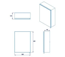 Croydex Avon Stainless Steel Single Door Small Mirror Cabinet -Shower Room M700 2022 8 31 9 5 5 680