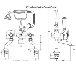 Hudson Reed Topaz Deck Mounted Bath Shower Mixer Tap -Shower Room M700 2022 9 16 10 27 40 459
