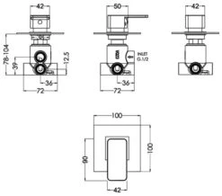 Nuie Windon Concealed 2-3-4 Way Diverter 7 Nuie Windon Concealed 2-3-4 Way Diverter -Shower Room M700 2022 9 20 11 58 47 127