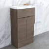 Hudson Reed Fusion 500mm Floor-Standing Slimline Vanity Unit And Basin -Shower Room M700 2022 9 21 10 18 30 13