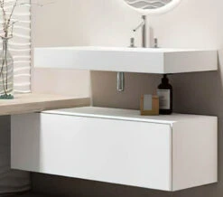 Aqua Edition Elements 2 In 1 Wall Hung Vanity Drawer