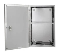 Croydex Trent Stainless Steel Lockable Medicine Cabinet -Shower Room M700 2022 9 27 9 20 0 943