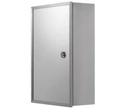 Croydex Trent Stainless Steel Lockable Medicine Cabinet -Shower Room M700 2022 9 27 9 20 22 523