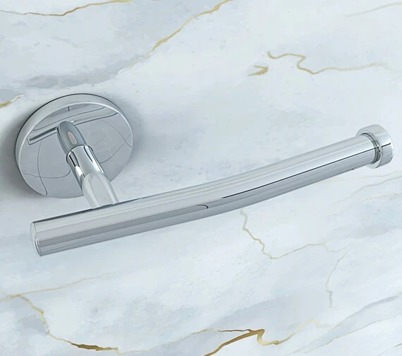 Croydex Hampstead Chrome Toilet Roll Holder 3 Croydex Hampstead Chrome Toilet Roll Holder