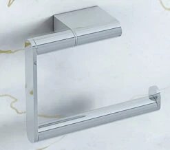 Essential Urban Hinged Chrome Toilet Roll Holder