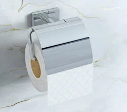 Duravit Karree Chrome Toilet Roll Holder - 0099551000