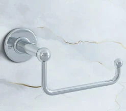 Burlington Toilet Roll Holder Without Cover Chrome Plated - A16 CHR