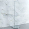 Smedbo Outline Lite Free Standing Polished Stainless Steel Toilet Roll Holder Round Base -Shower Room M700 2022 9 29 7 44 16 726