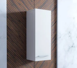 Geberit Selnova Square 330 X 850mm Wall Hung Single Door Medium Side Cabinet