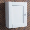 Roper Rhodes Medicab Lockable Single Door Wall Cabinet White 334mm - MED340 -Shower Room M700 2022 9 8 12 42 59 635