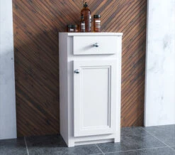 Joseph Miles Classica 400mm Wide Floor Standing Side Cabinet With Drawer -Shower Room M700 2022 9 8 12 50 26 902