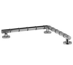 Croydex Assistive Grab N Grip 480mm L-Shaped Chrome Grab Bar -Shower Room M700 2022 9 8 12 56 48 958