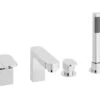 Vado Life Chrome 4-Hole Bath Shower Mixer Tap With Kit -Shower Room M700 2023 1 25 12 7 33 347