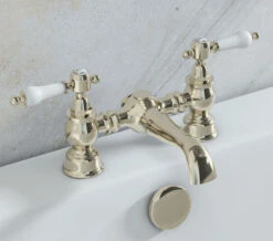 Heritage Glastonbury Bath Filler Tap With Lever Handle