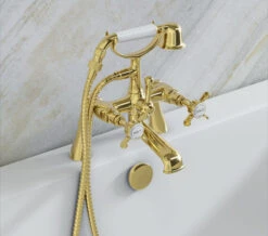 Deva Coronation Pillar Mounted Bath Shower Mixer Tap