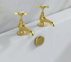 Deva Coronation Pair Of Bath Taps
