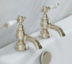 Heritage Glastonbury Bath Pillar Taps With Lever Handle -Shower Room M700 2023 1 4 12 41 21 277