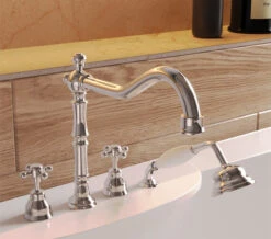 Tre Mercati Allora 4 Tap Hole Bath Shower Mixer Tap With Kit -Shower Room M700 2023 2 10 12 2 36 511