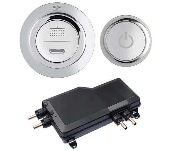 Mira Mode Pumped For Gravity Dual Bath And Shower Digital Valve Chrome 3 Mira Mode Pumped For Gravity Dual Bath And Shower Digital Valve Chrome
