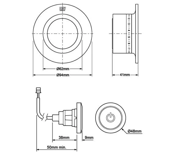 Mira Mode Rear Fed Digital Mixer Shower Chrome And Bath Filler 7 Mira Mode Rear Fed Digital Mixer Shower Chrome And Bath Filler - Image 5