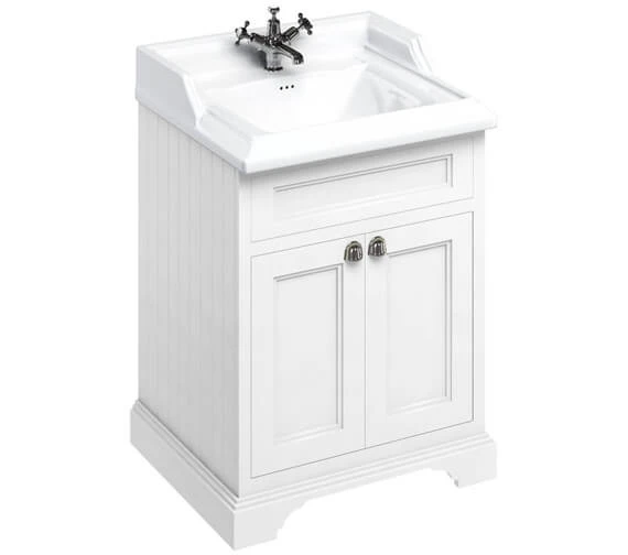 Burlington 650mm Freestanding Two Door Vanity Unit 4 Burlington 650mm Freestanding Two Door Vanity Unit - Image 2