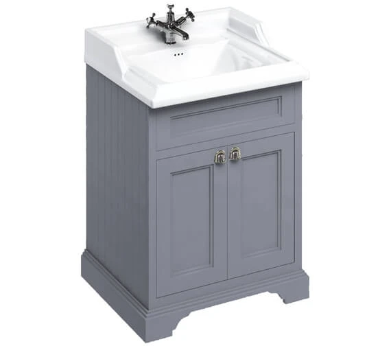 Burlington 650mm Freestanding Two Door Vanity Unit 8 Burlington 650mm Freestanding Two Door Vanity Unit - Image 6