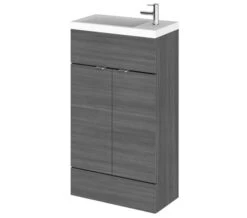 Hudson Reed Fusion 500mm Floor-Standing Slimline Vanity Unit And Basin -Shower Room M700 2023 3 24 7 46 50 228