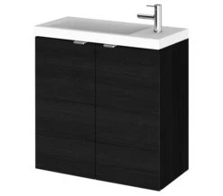 Hudson Reed Fusion 500mm Wall Hung 2 Door Slimline Vanity Unit And Basin -Shower Room M700 2023 3 25 8 54 18 512