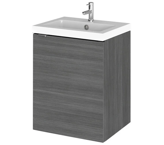 Hudson Reed Fusion 400mm Wall Hung Full Depth Vanity Unit And Basin 7 Hudson Reed Fusion 400mm Wall Hung Full Depth Vanity Unit And Basin - Image 5