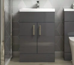 Hudson Reed Fusion Full Depth Floor-Standing Vanity Unit And Basin