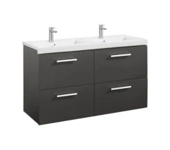Roca Prisma Unik 1200 X 694mm Textured Ash 4-Drawer Base Unit With Basin 11 Roca Prisma Unik 1200 X 694mm Textured Ash 4-Drawer Base Unit With Basin -Shower Room M700 2023 3 3 12 40 37 580