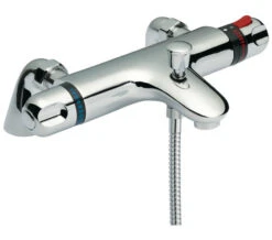 Nuie Reef Thermostatic Bath Shower Mixer Chrome Tap