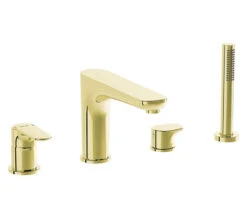 VitrA Root Round 4 Hole Bath Shower Mixer Tap With Kit -Shower Room M700 2023 3 31 6 42 24 985