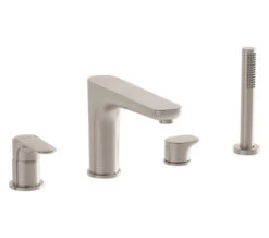 VitrA Root Round 4 Hole Bath Shower Mixer Tap With Kit -Shower Room M700 2023 3 31 6 42 39 485