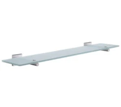 Smedbo House 600mm Frosted Glass Bathroom Shelf -Shower Room M700 2023 3 8 13 58 23 283