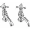 Silverdale Victorian Pair Of Bath Pillar Tap -Shower Room M700 2023 3 9 6 12 29 892