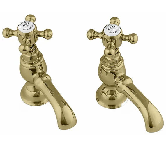 Silverdale Victorian Pair Of Bath Pillar Tap 5 Silverdale Victorian Pair Of Bath Pillar Tap - Image 3