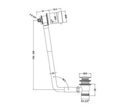 Nuie Single Lever Free Flow Bath Filler -Shower Room M700 2023 4 4 5 48 27 568