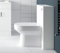 Nuie Eden 500mm Gloss White Back-To-Wall WC Furniture Unit -Shower Room M700 2023 4 6 7 46 19 330