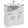 Nuie Mayford Gloss White 3 Door And 2 Drawer Vanity Unit And Basin -Shower Room M700 2023 5 24 12 45 59 431
